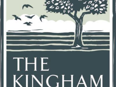 Kingham Plough main logo with clouds